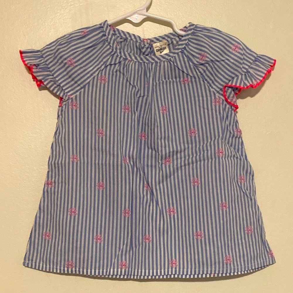 OSHKOSH 2T Short Sleeve Blouse